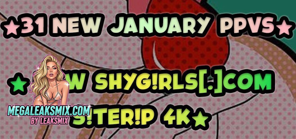 31 New January Ppvs New Shyg!Rls[.]C0M S!Ter!P 4K Onlyfans