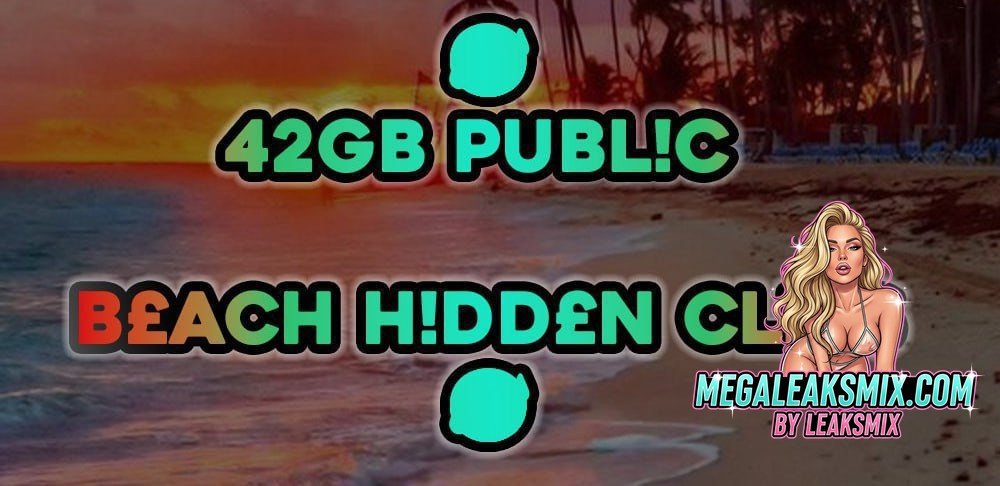 42Gb Publ!C B£Ach H!Dd£N Cl!Ps
